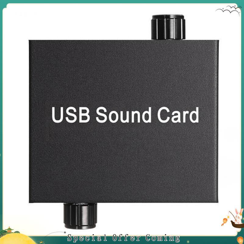 Placa De Som USB Externa Para Laptop Com Suporte Entrada De 3.5 Mm Type C Porta De Carregamento Microfone Fone De Ouvido