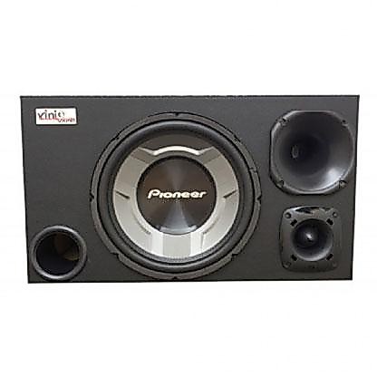 Caixa Trio Pioneer Ts-w3060br 350wrms 12 Pol + D200 + St200
