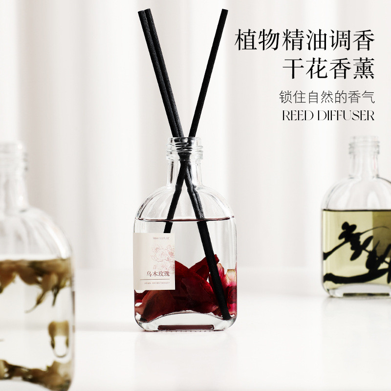 Oriental jasmim rosa flor seca líquido sem fogo Rattan aromaterapia fresco banheiro quarto casa comercial fragrância orn