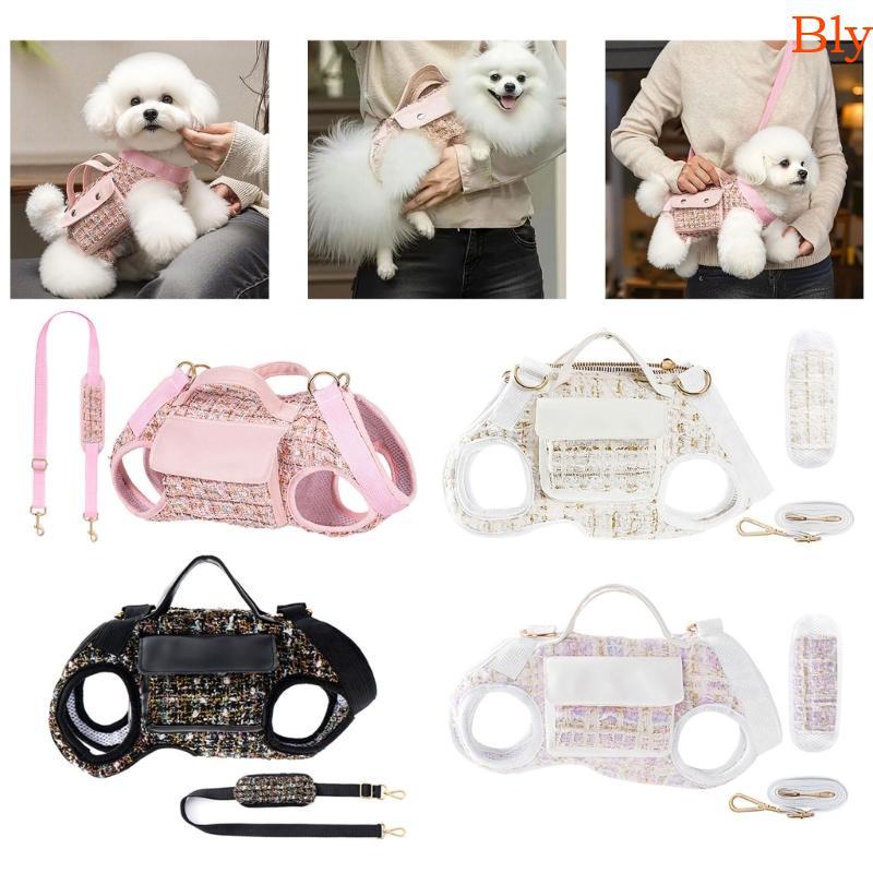 Bly Pet Carrier Lift Harness Fashion Slings Bolsa Cães Pequenos Gatos Ar