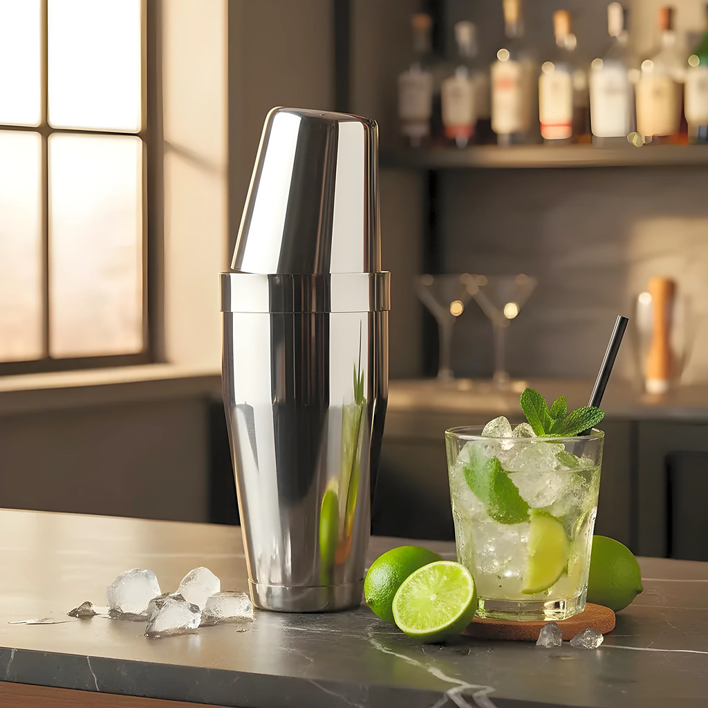 Coqueteleira Dupla Inox 500/750ml Bartender Drinks
