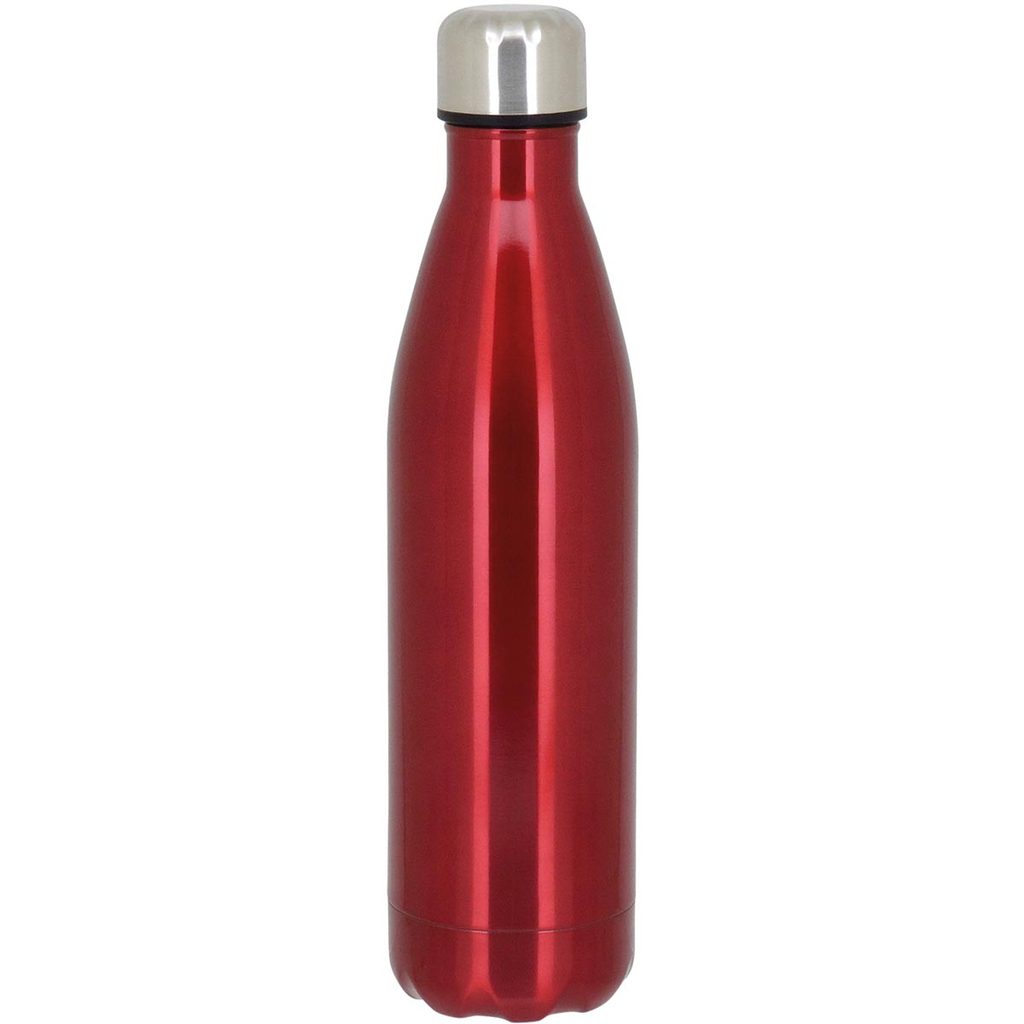 Garrafa Térmica Inox 750ml Vermelho Home&Co Parede Dupla Quente Frio Squeeze Água