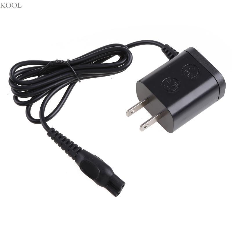 KOOL Carregador 2 Pinos Adaptador Alimentação Plugue Para Barbeadores HQ8505 6070 6075 6090