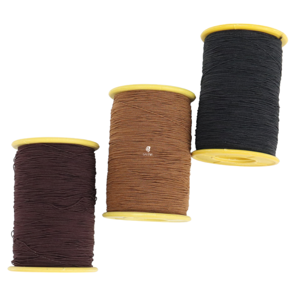 Fio Lastex 300M Para Mega Hair - Box Braids - Ponto Americano - No Italiano  - Resistente -  Lavavel