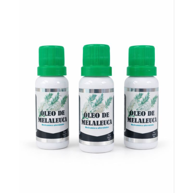 Óleo de melaleuca 30 ml - 100% vegetal - Natural