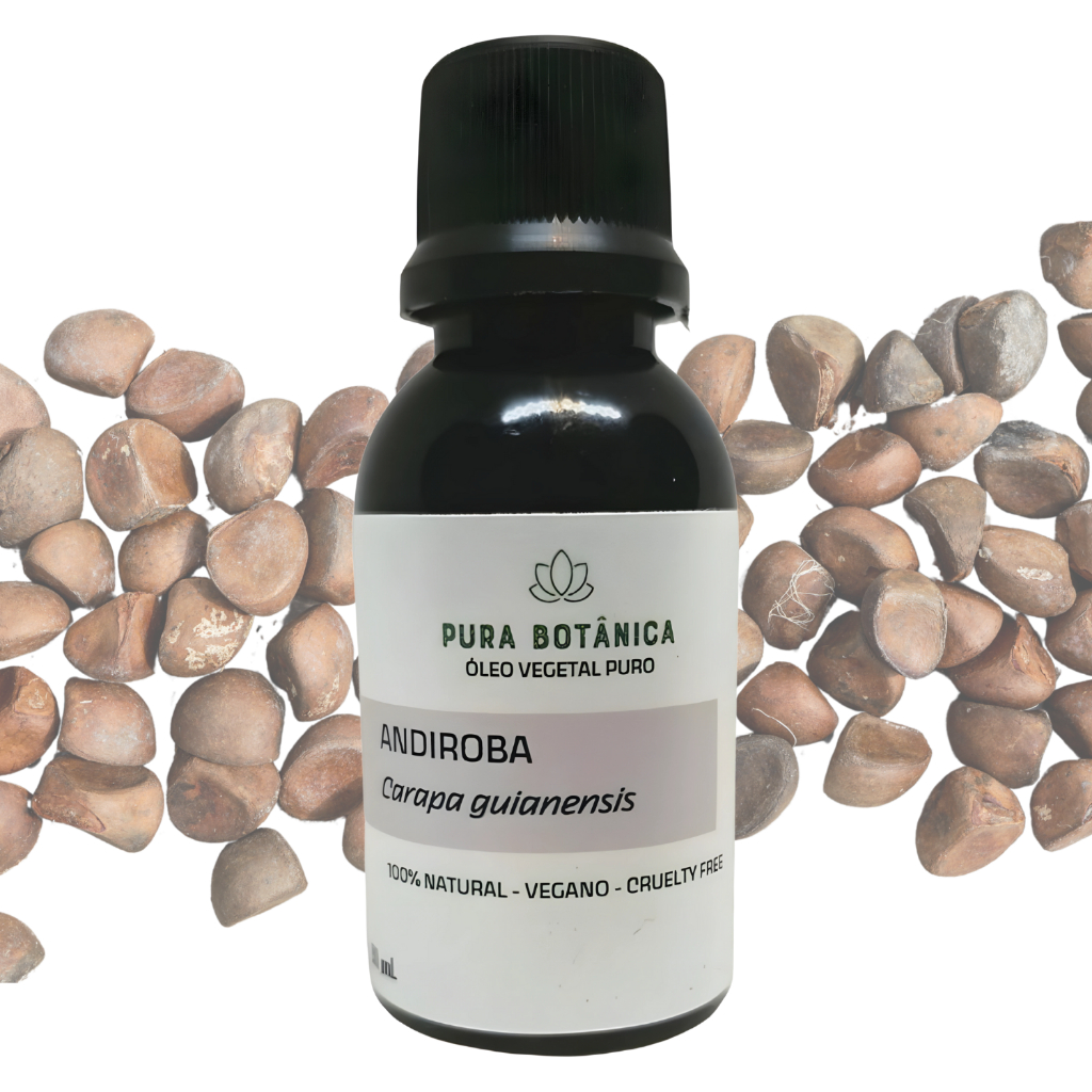 Óleo Vegetal de Andiroba 100% Puro e Natural, Massagem, Aromaterapia, Cabelo, Pele Pura Botânica