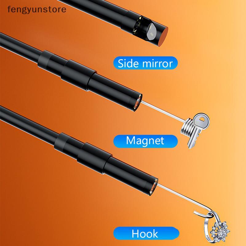 Mini Câmera 7mm 2M Fio Duro Android Tipo-C USB Detecção De Linha De À Prova Dwaterproof Água Endoscópio Cabo Ajustável
