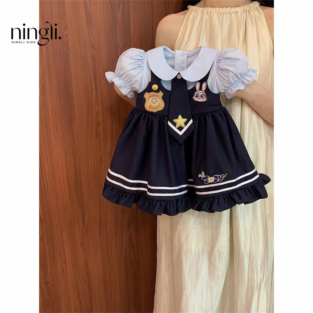 Estoque pronto [versão coreana roupas infantis] meninas Lolita vestido de princesa estilo ocidental 2026 novo estilo ver