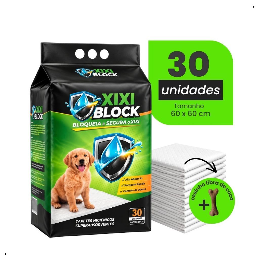 Tapete Higiênico 80x60cm 60x60cm Cachorro Dog Pet Atrativo Canino Fralda Manta Cães Fita Adesiva Premium Rápida Absorção