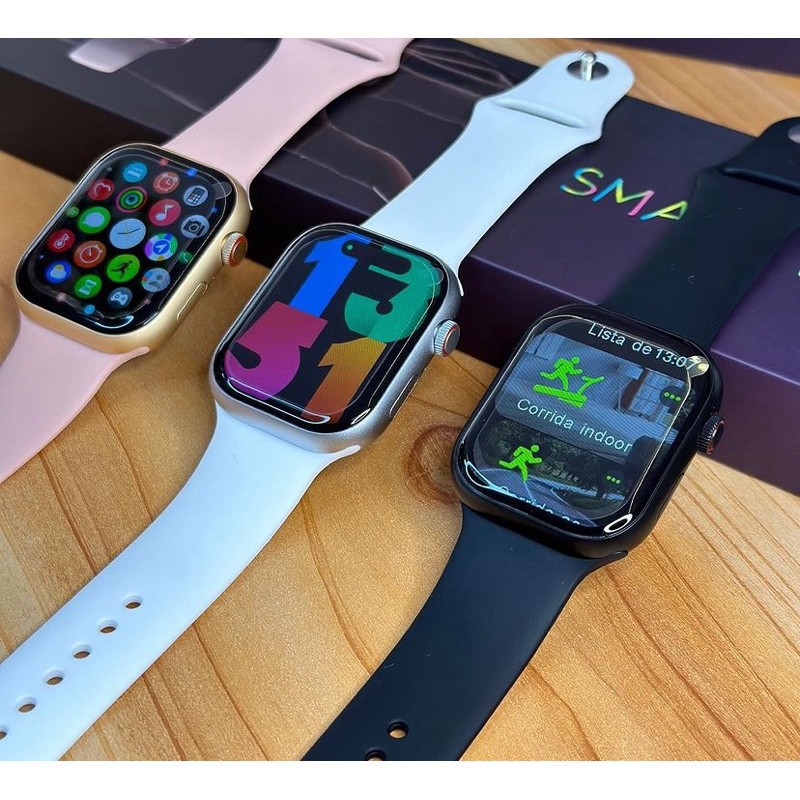 Smartwatch relogio inteligente W29S Pro Série 9 display 1.95  AMOLED  GPS 47mm monitoramento compativel android e Ios