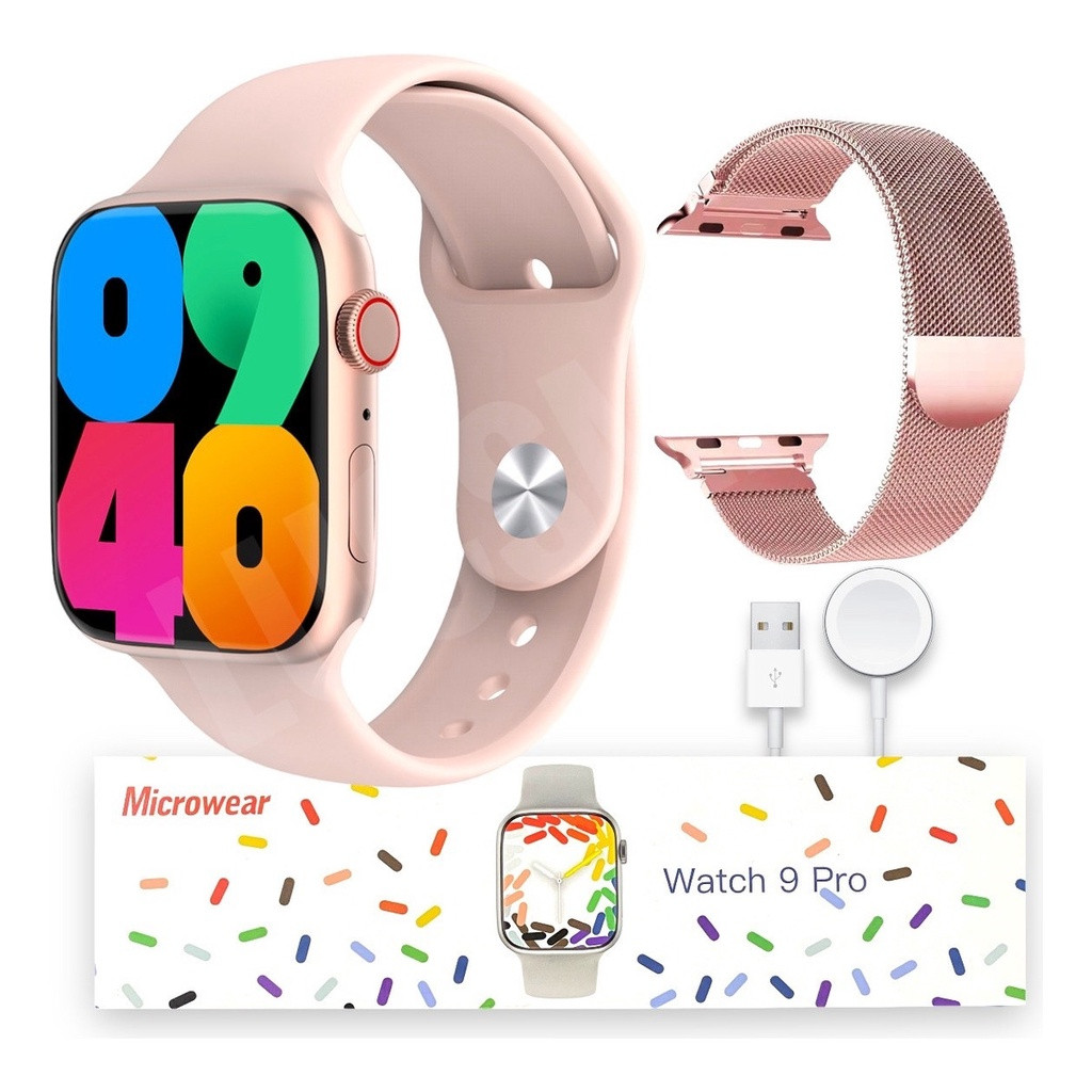 Relogio Smartwatch Watch 9 Pro W29 Pro Série 9 47mm Relógio Inteligente, Unissex 2026 Original