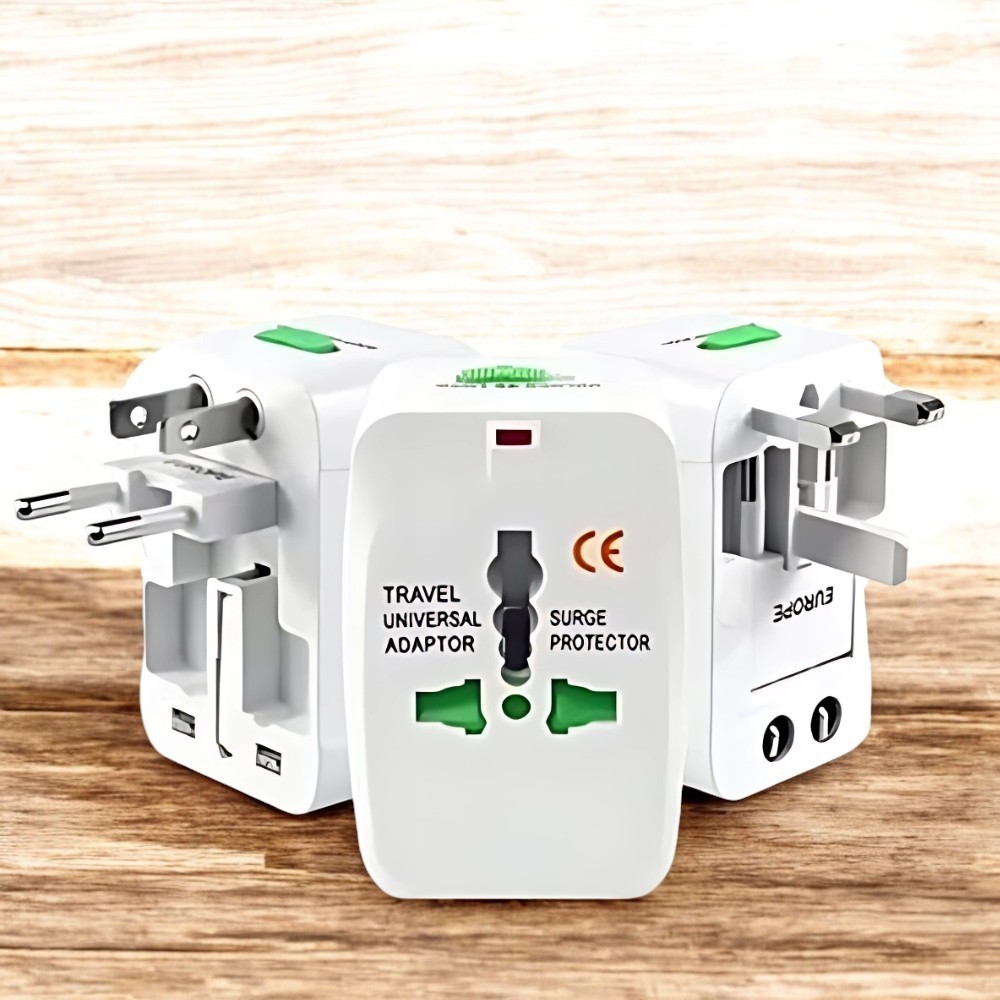 Viagem Adaptador Tomada Universal Internacional  + 150 Países