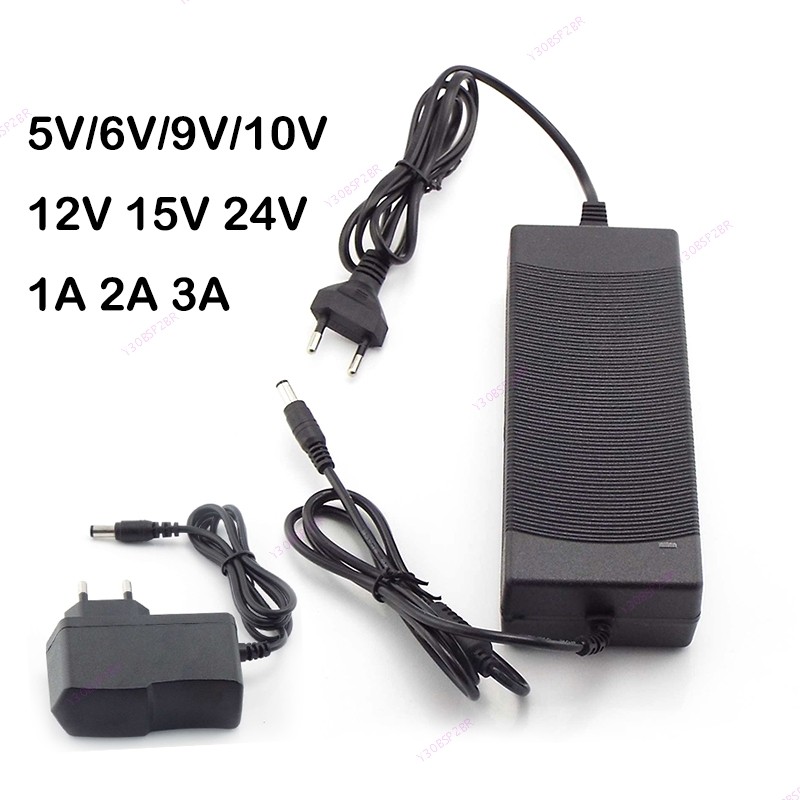 Adaptador De Fonte De Alimentação AC 220V Para DC 5V 9V 12V 24V 1A 2A 3A 4A 6A 1000ma Transformador led strip driver Car