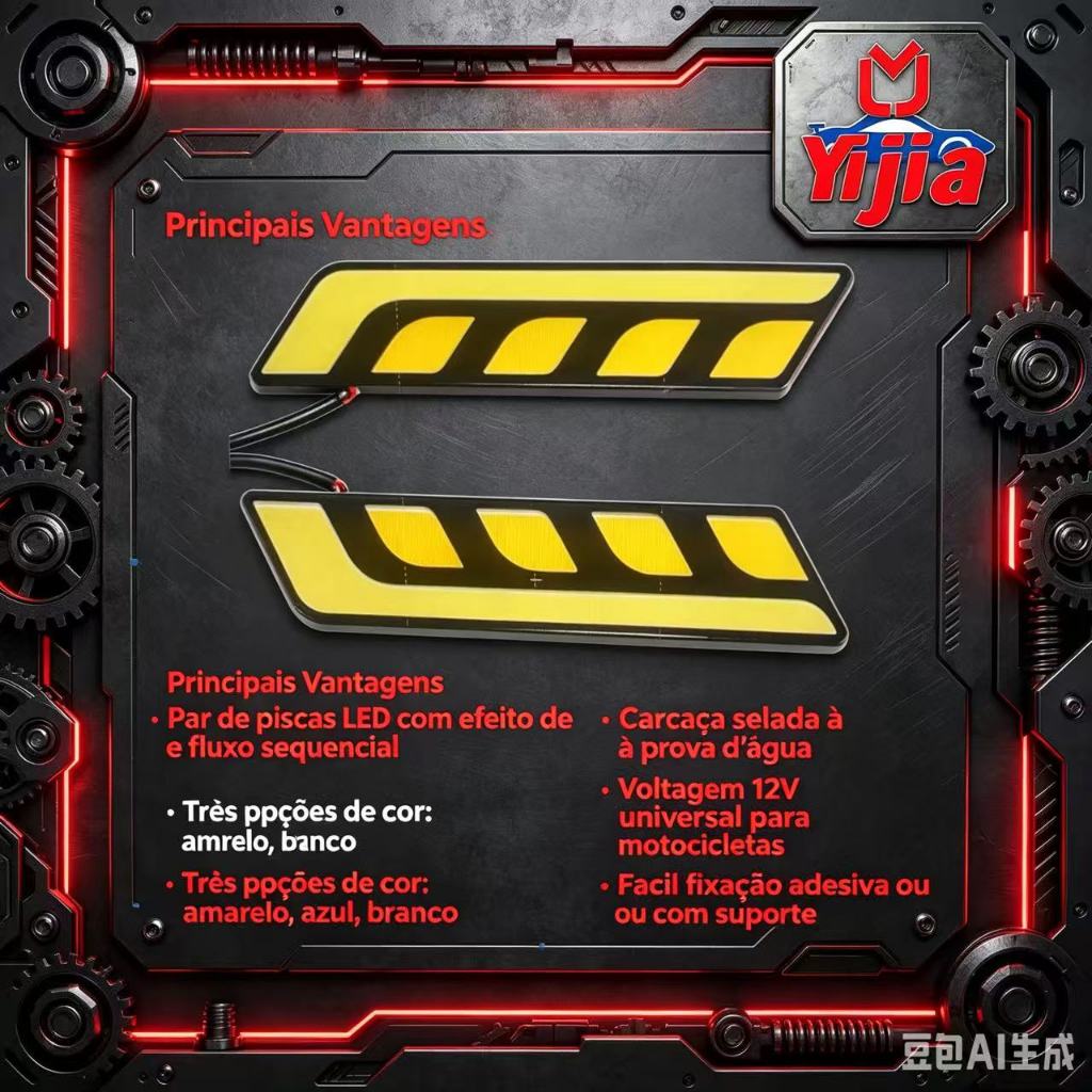 2pçs 12V Led Cob Car Auto Drl Condução Diurna Luz De Nevoeiro Lâmpada Impermeável