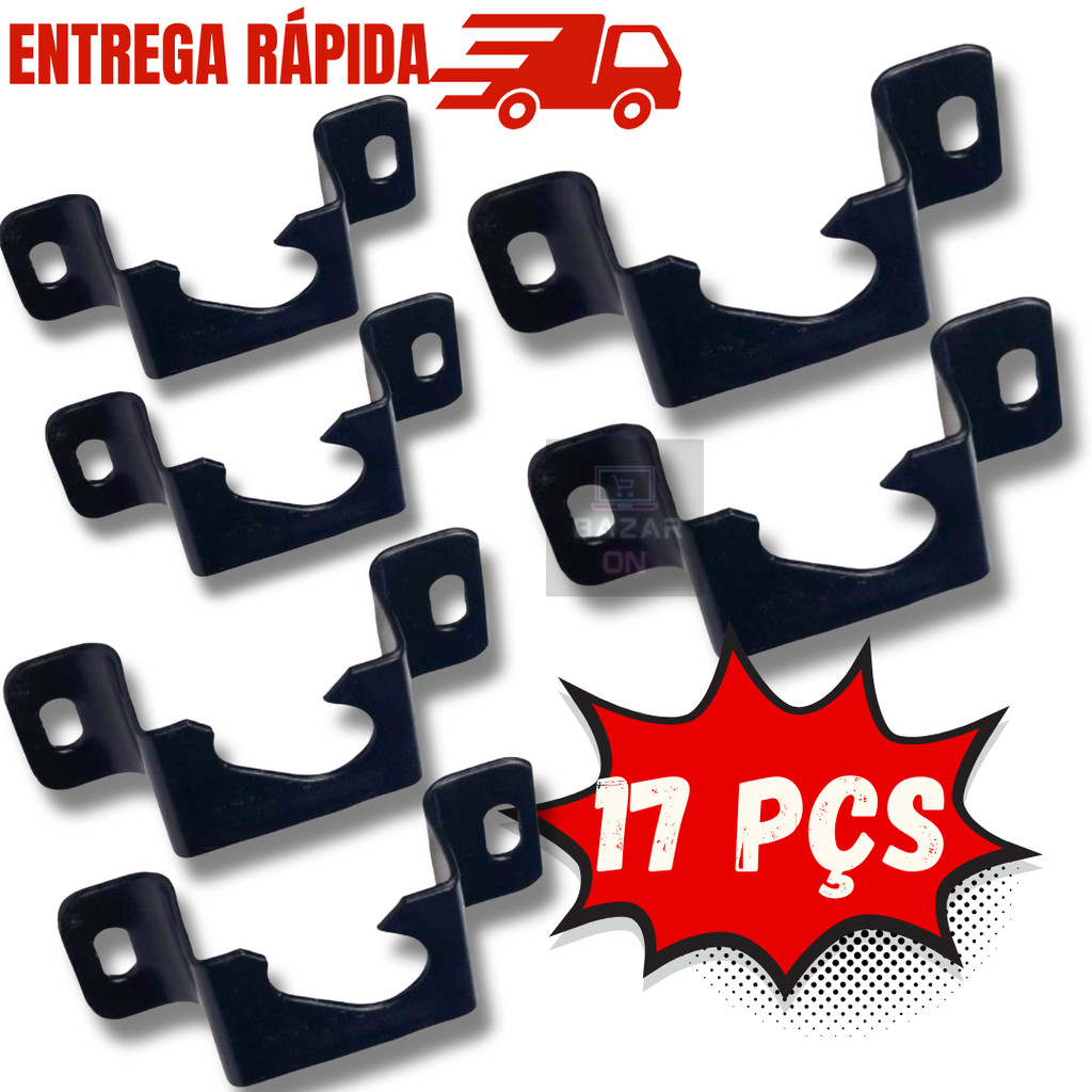 Kit 17 Suportes Fixo Universal Para Tv 14