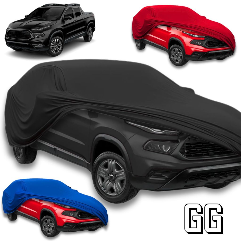 Capa Proteção Cobrir Carro Em Tecido Helanca Lycra Cores Variadas Tamanho GG