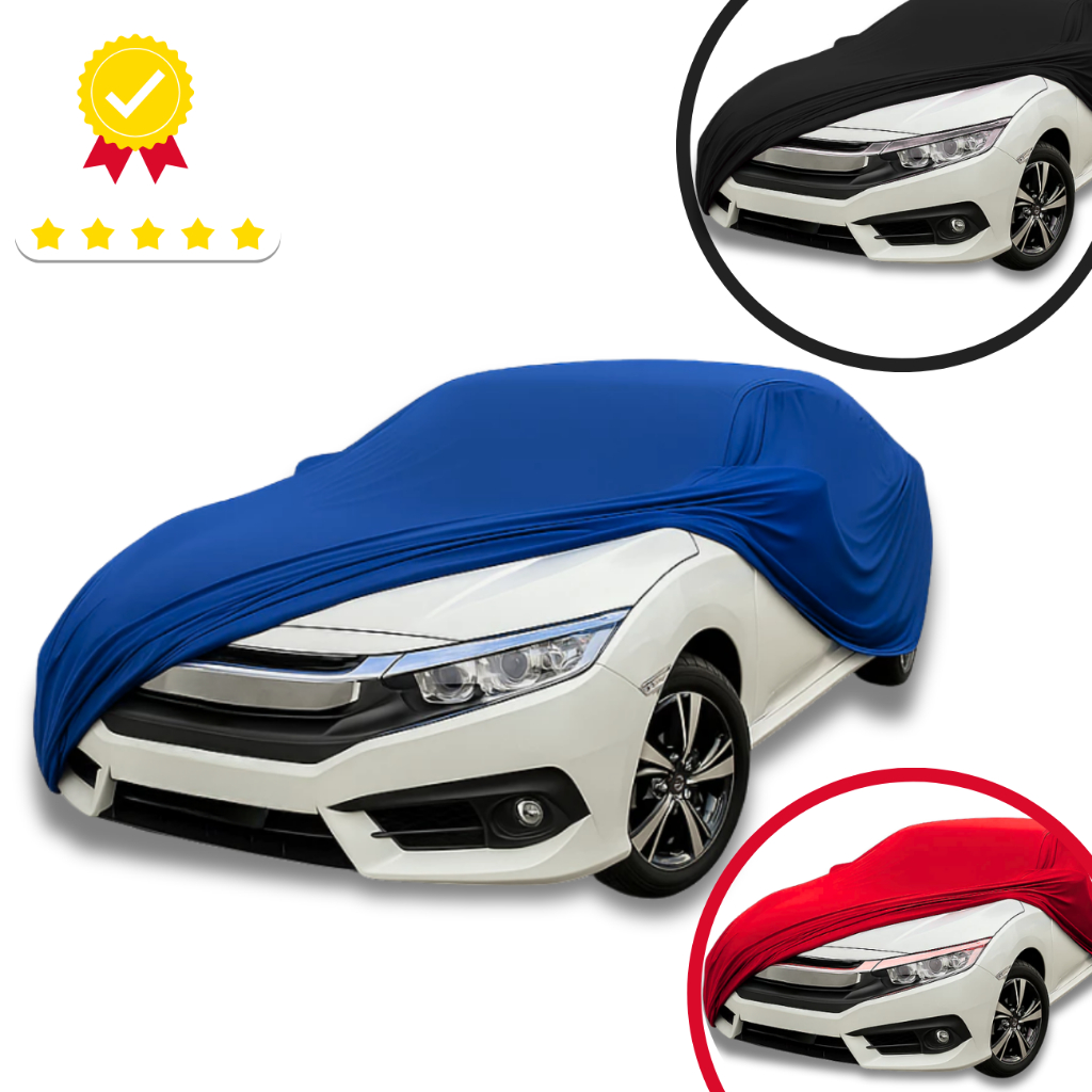 Capa Automotiva Cobrir Carro Tecido Helanca Lycra Proteção Solar Poeira P M G