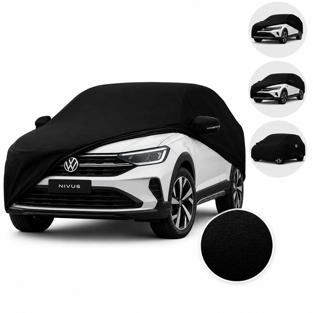 Capa De Cobrir Carro Helanca Lycra Proteção UV, Ajuste Perfeito