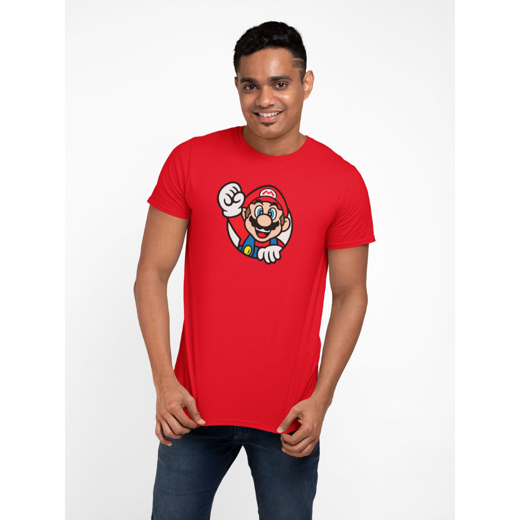 T-shirt Blusa Camiseta Super Mario Bros Luigi Nintendo Vintage Unissex 100% Algodão - Envio Rapido