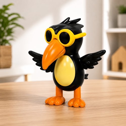 Boneco Colecionável Brainrot Frulli Frulla Figura Decorativa Unissex Presente Exclusivo