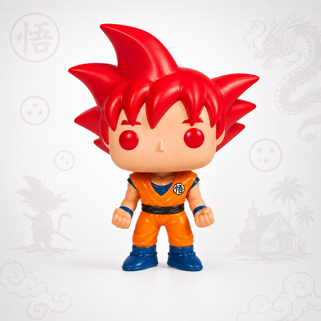 🧡 MINI ACTION FIGURE SSG GOKU DRAGON BALL COLECTION | MODELOS 100% EXCLUSIVOS | Envio Imediato 🚚💨