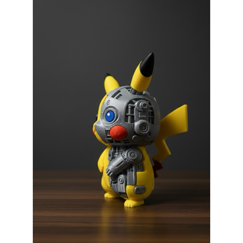Miniatura Pikachu - Cyborg Exclusivo