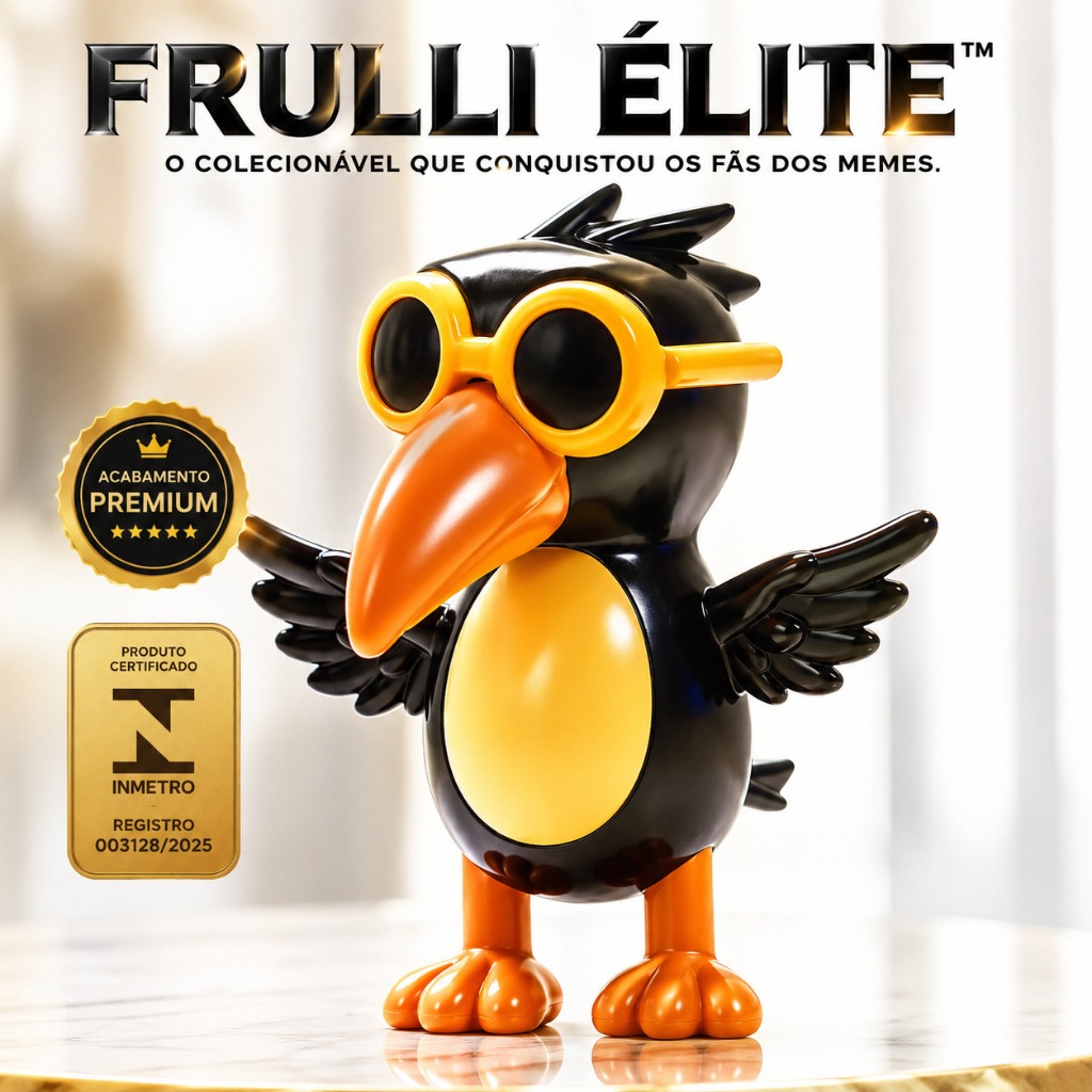 Boneco Colecionavel Brainrot Frulli Frulla Figuras Acao Exclusivas Decoracao Geek brinquedo criança