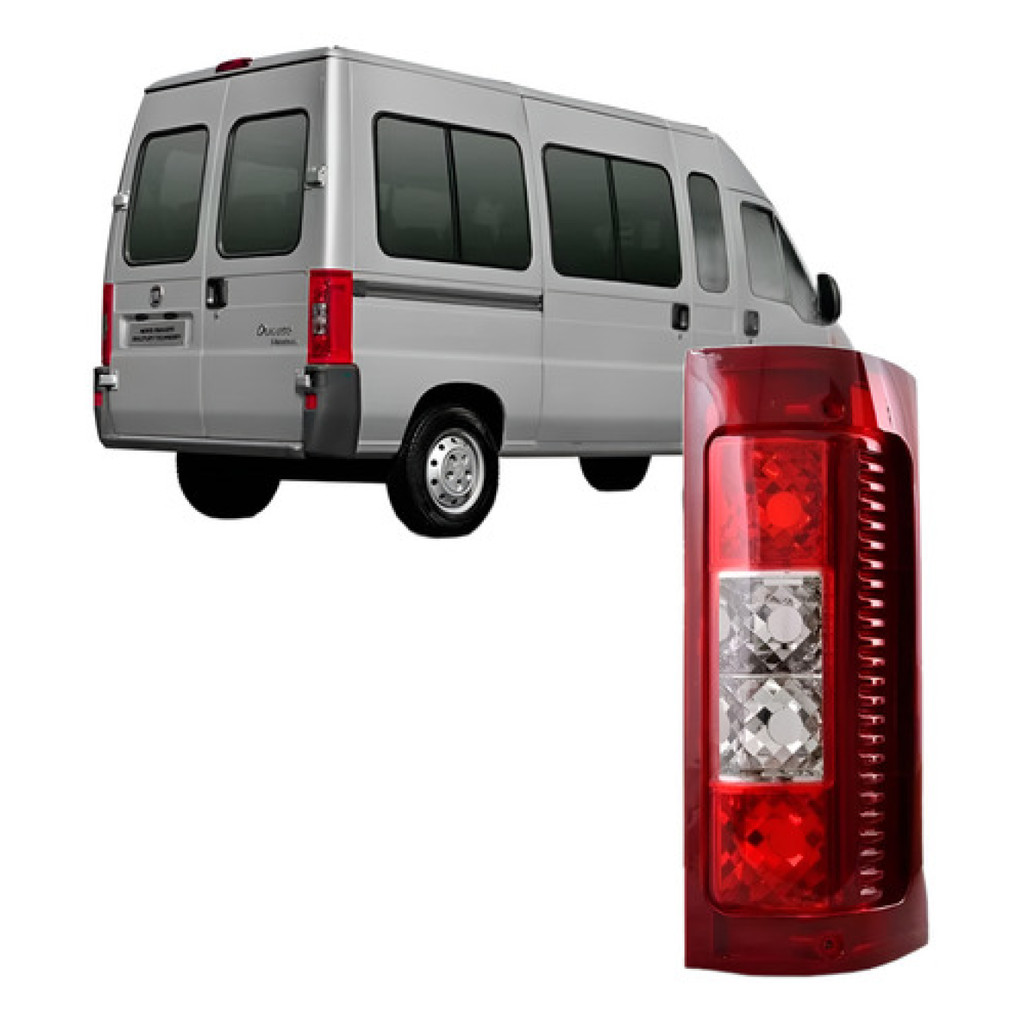 Lanterna Para Fiat Ducato 2005 2006 2007 2008 2009 2010 2011 2012 2013 2014 2015 2016 2017 Bicolor pronta entrega
