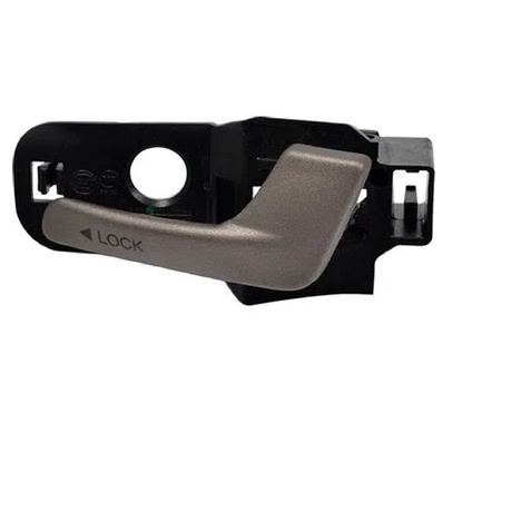 Maçaneta Interna Porta Fiat Palio/siena/strada 2004 2005 2006 2007 2008 2009 2010 2011 2012 2013 2014 2015 2016 2017 2018 Grafite Dianteira Lado Esquerdo