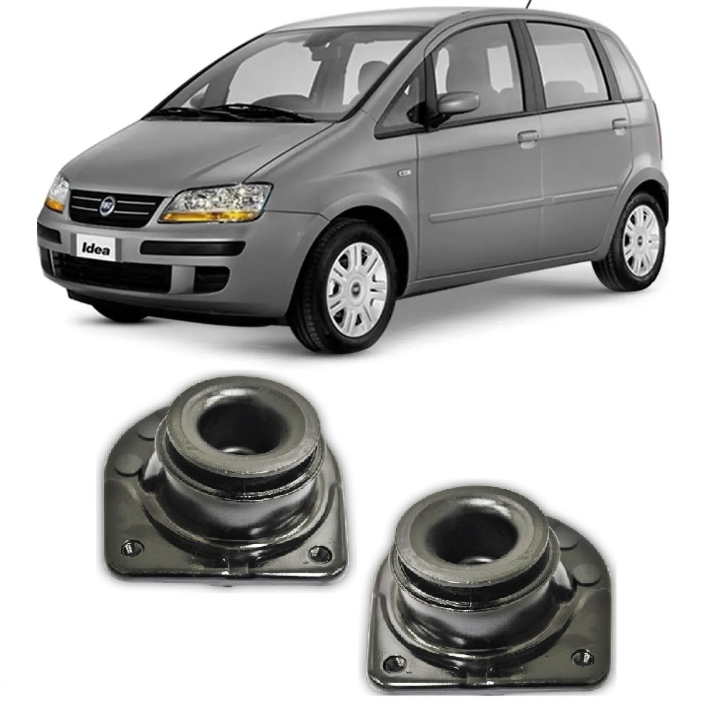 Par Coxim do Amortecedor Fiat Idea Dianteiro 2006 Até 2014