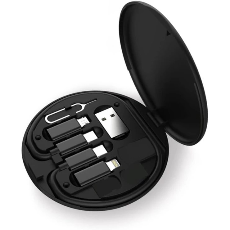 Cabo De Dados De Carregamento Rápido De 60w Tipo c Micro Caixa De Armazenamento RC-190