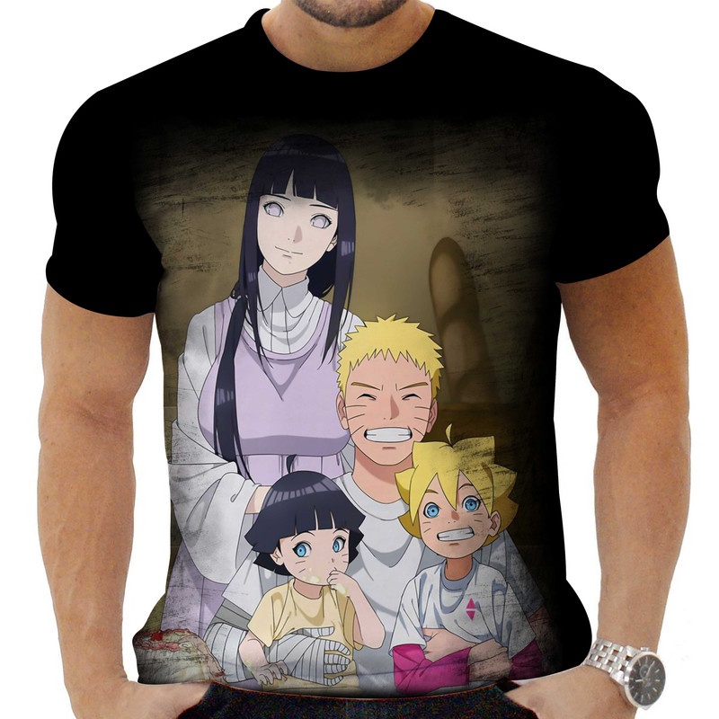 Camiseta Camisa Personalizada Anime Boruto Naruto 06_x000D_