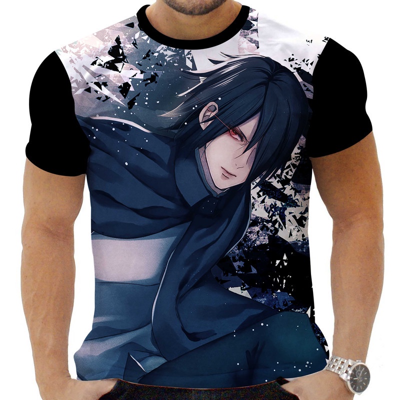 Camiseta Camisa Personalizada Anime Boruto Naruto 16_x000D_