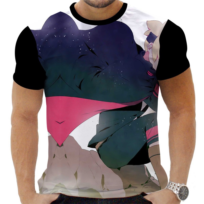 Camiseta Camisa Personalizada Anime Boruto Naruto 12_x000D_