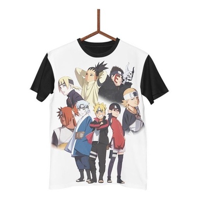 Camisa Camiseta Boruto Next Generation Sarada Shikadai J0050