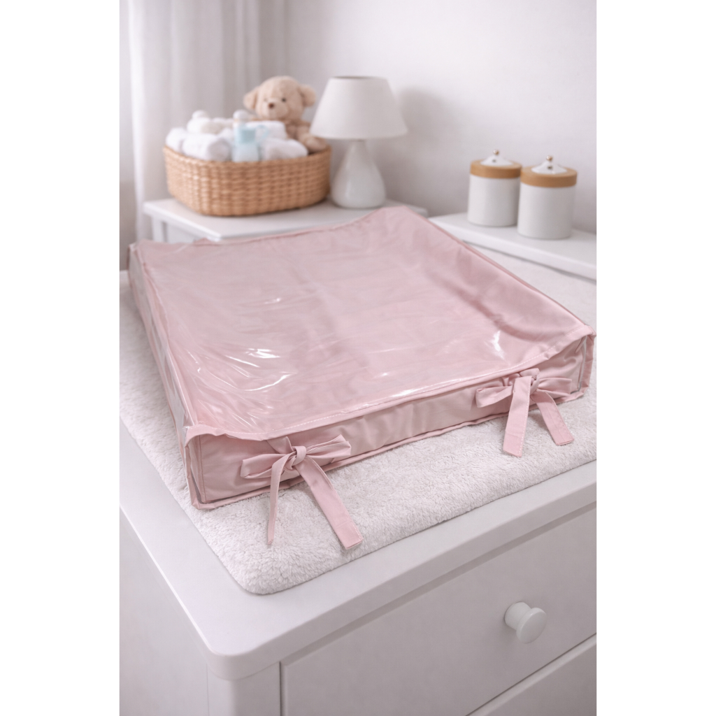 Promoção Trocador de Cômoda Para Bebe Padrão Americano Plastificado Seguro e Confortável