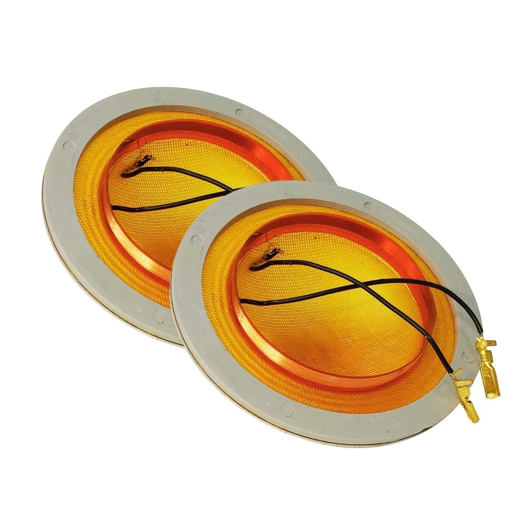 2 Reparos Driver D 250 Corneta 8 Ohms Alumínio D250 Fenólico 100w Rms Compatível Com Selenium Jbl