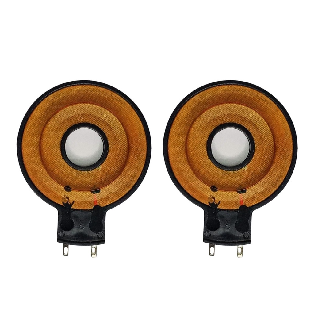 Kit Com 2x Reparos Super Tweeter Hi 320 Champion Hinor Tsr Fenólico Hi320 Completo 8 Ohms 100w Rms