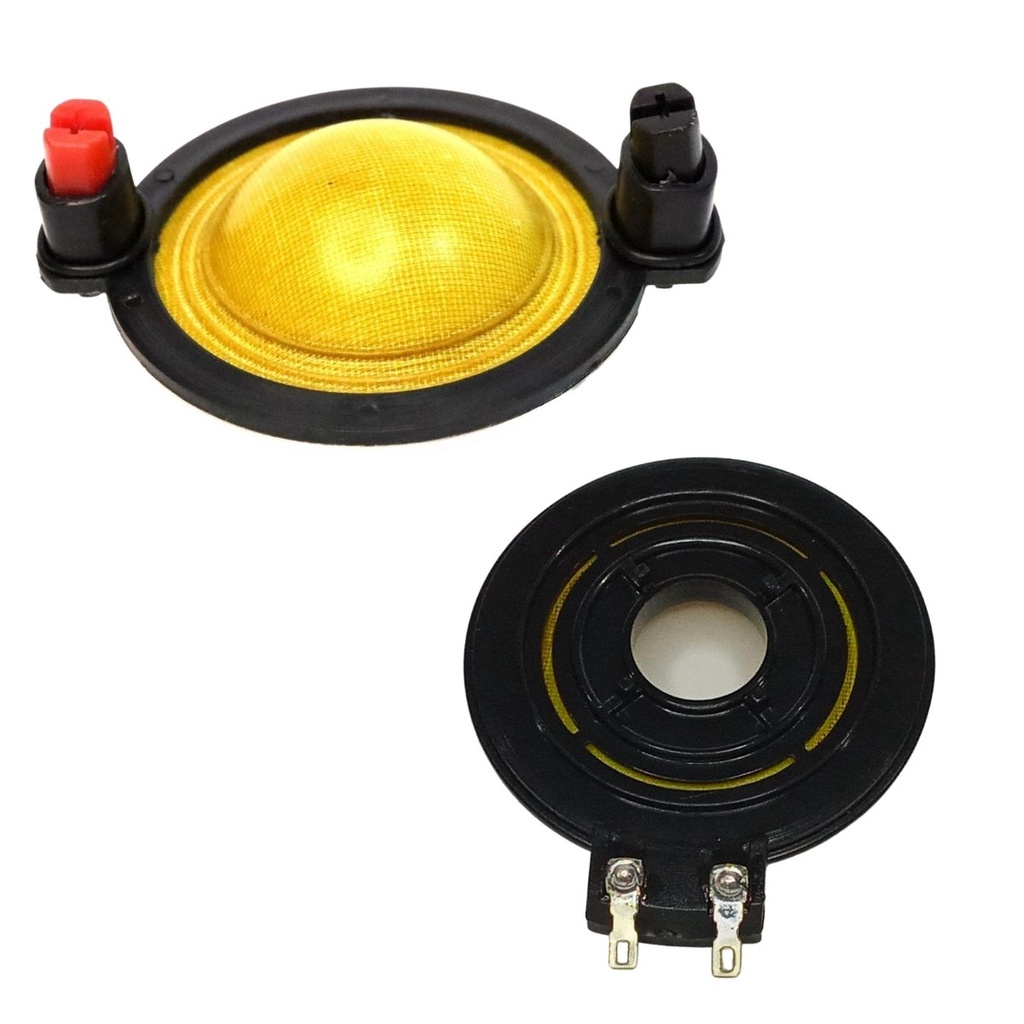 1 Reparo Driver D250x Alumínio Completo 8 Ohms e 1 Reparo Tweeter ST200 Reforçado 100w Rms Fenólico