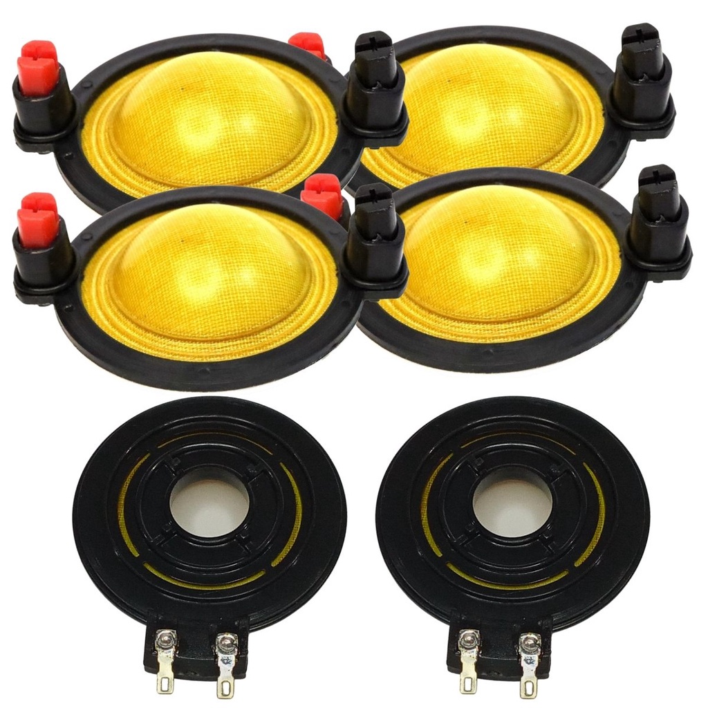 Kit 4 Reparos Driver D250x 100W Rms e 2 Reparo Tweeter ST200 Completo 8 Ohms Compatível Com Selenium Jbl