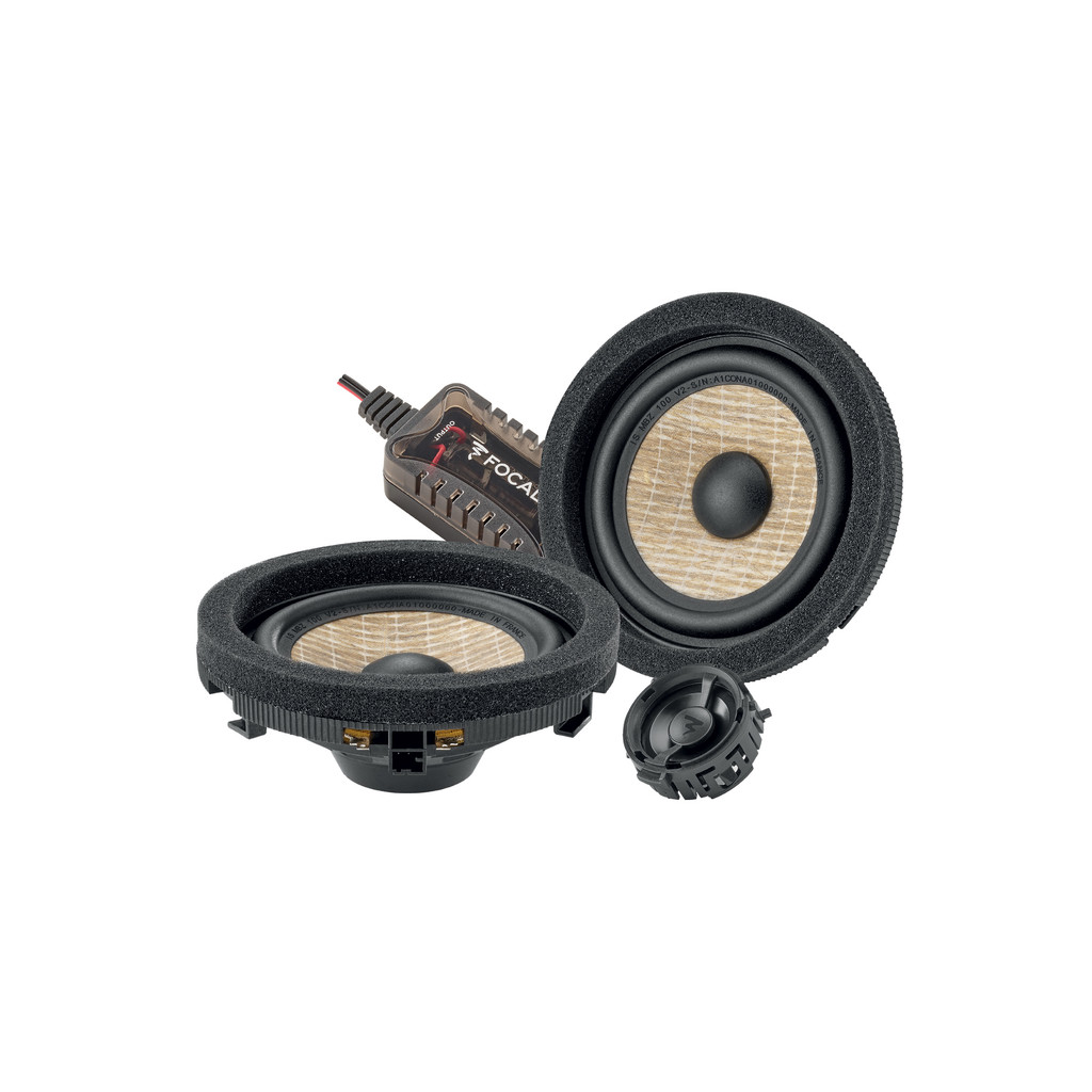 Kit 2 Vias Focal Integration IS MBZ 100 V2 (4 pols. / 100W RMS)