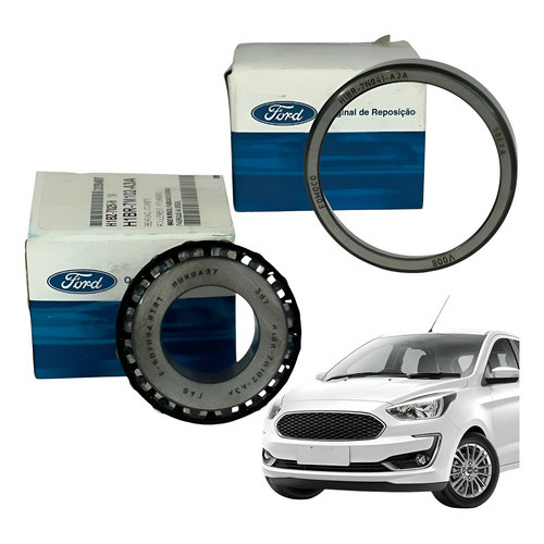 Rolamento Traseiro Eixo Secundario Ford Ka - 19/21 - Org