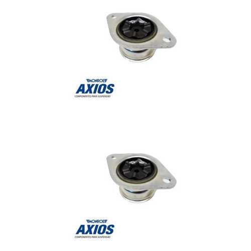 Par Coxim Amortecedor Sem Rolamento Traseiro Fiesta Ecosport Original Axios