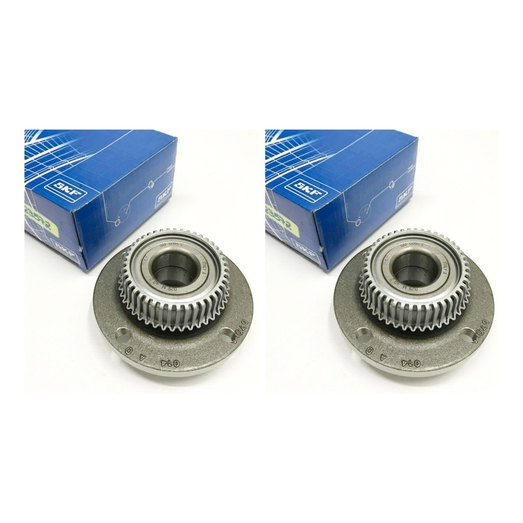 Par Cubo C/ Rolamento Roda Traseira Saveiro G5 G6 C/ Abs Skf