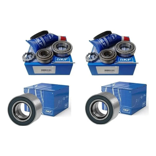 Kit Rolamentos Dianteiros Traseiros Skf Corsa Classic Celta