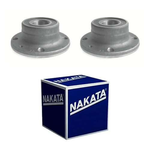 Par Cubo Roda Rolamento Traseiro Punto Linea Stilo Sem Abs