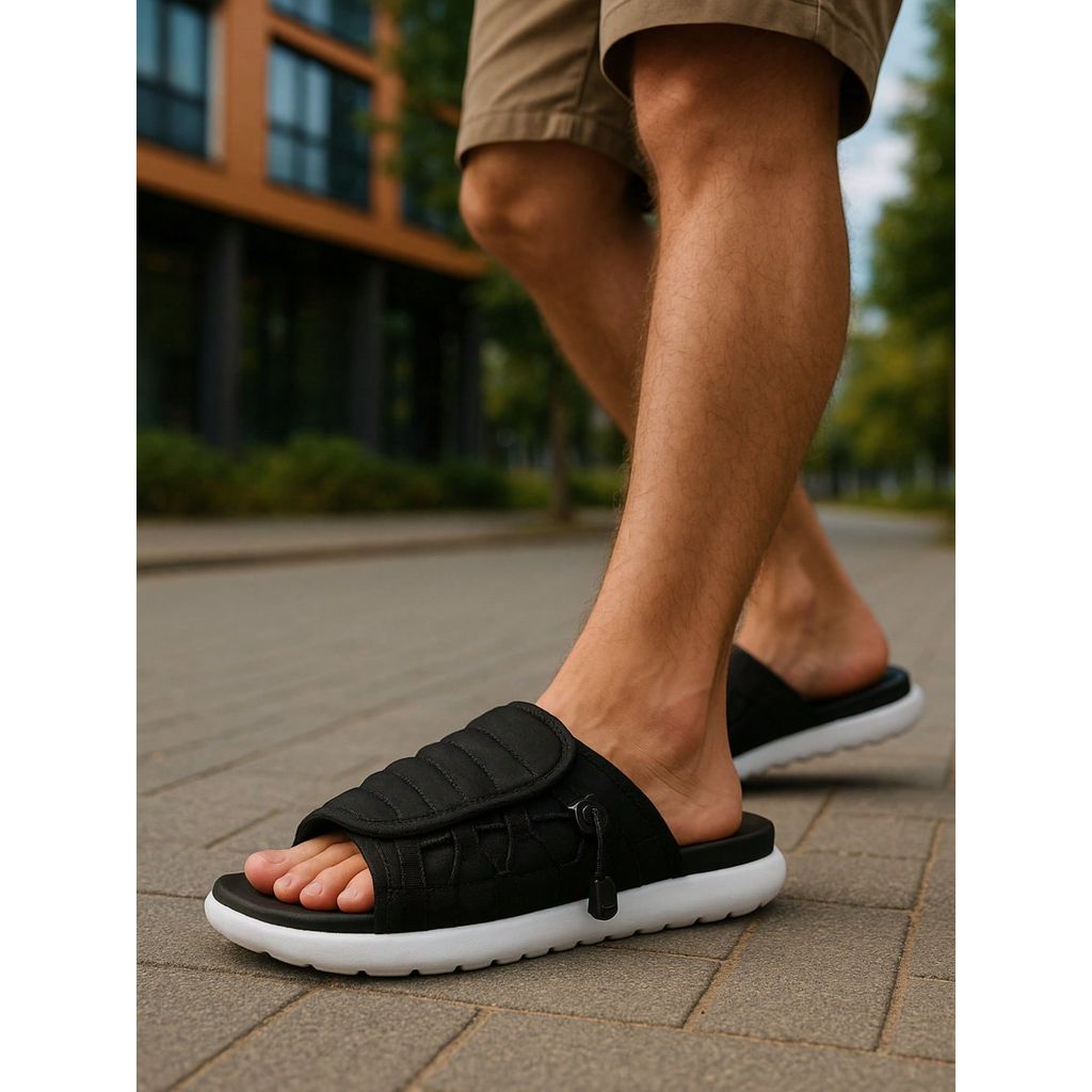 Chinelo Masculino Asuna Slide Nuvem Anatômico Macio e Confortável - Sandália Masculina