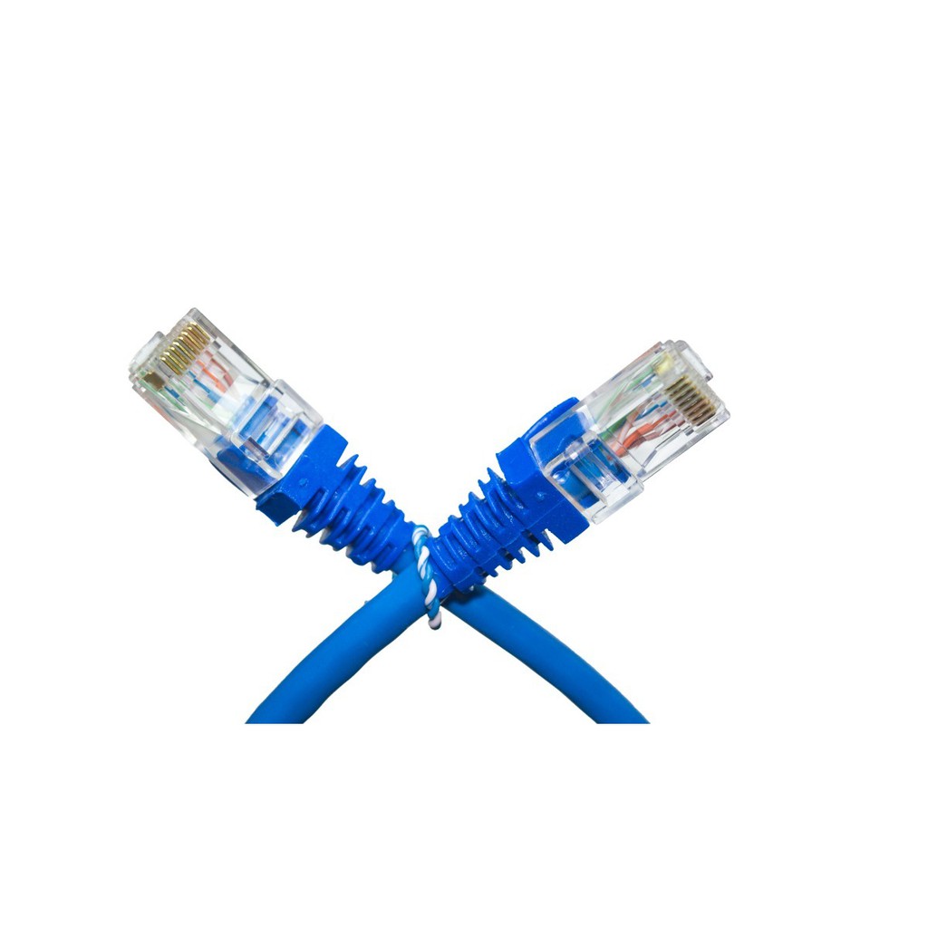 Cabo Patch Cord  50 Cm Azul Cat6 Rj45