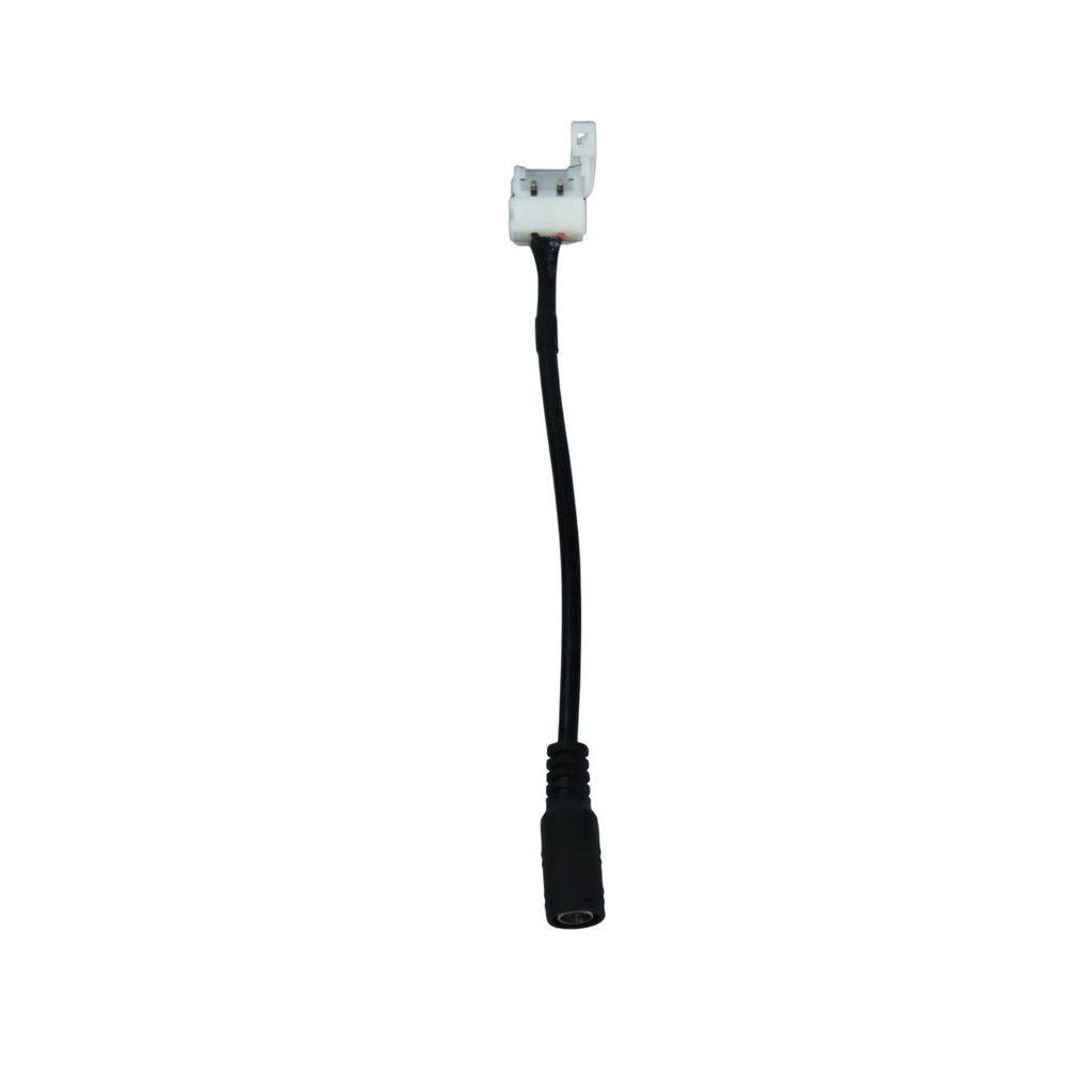 KIT 50 Conector Fita LED 10mm com Clip e P4 p/ Fita LED 12V