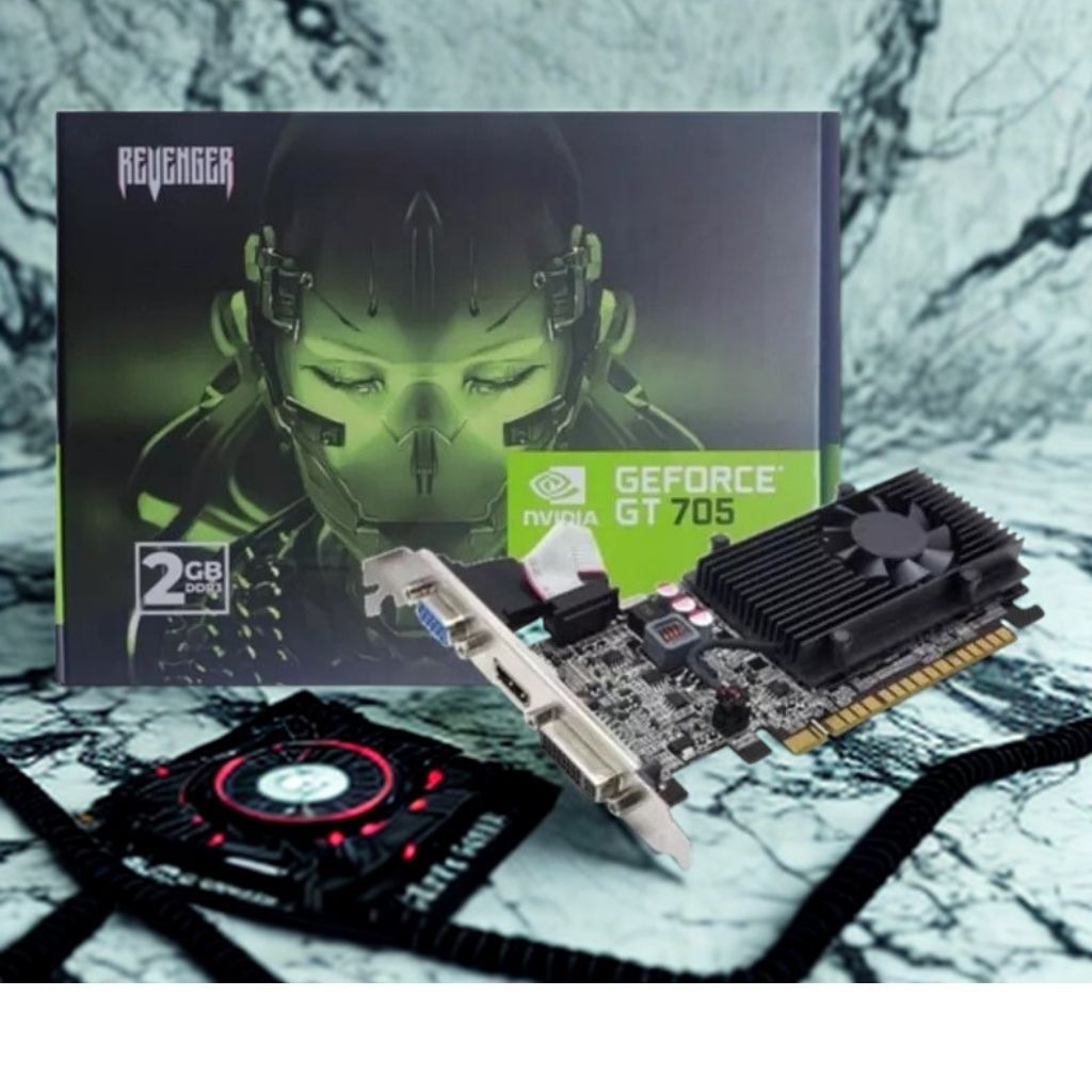 Placa De Video Nvidia Vga Geforce Gt 705 2gb Ddr3 Game Promo